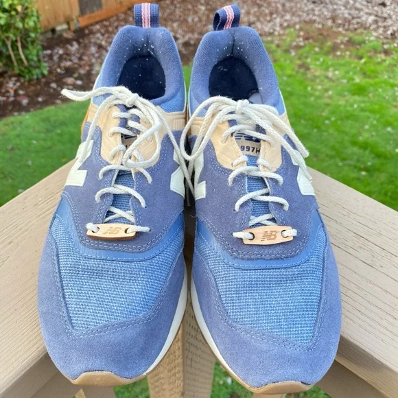 NEW BALANCE 997H Casual Men’s Sneakers Blue Cordura - 8.5 - Picture 3 of 9